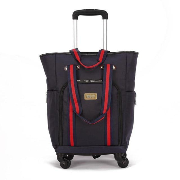 Planet Gates blue Suitcase Bag,Cabin Rolling Luggage ,Universal wheel Travel Case ,Large capacity  trip Trolley , 50*35*20 cm Box