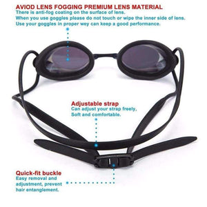 Swim Glasses for Men Adjustable Electroplating Waterproof Anti-fog UV Women Swimming Pool Goggles Professional Adult Eyewear