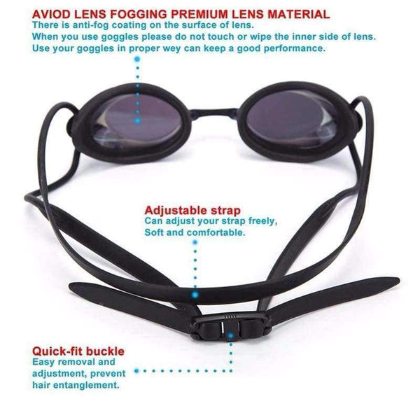 Swim Glasses for Men Adjustable Electroplating Waterproof Anti-fog UV Women Swimming Pool Goggles Professional Adult Eyewear