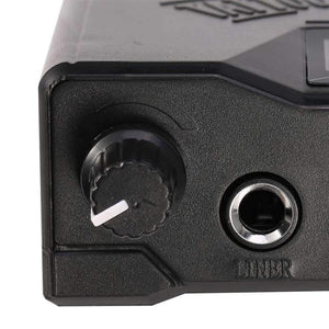 Planet Gates Blue Tattoo Power Supply Double Digital Display Permanent Makeup Tattoo Power Supplies Machine For Liner Shader