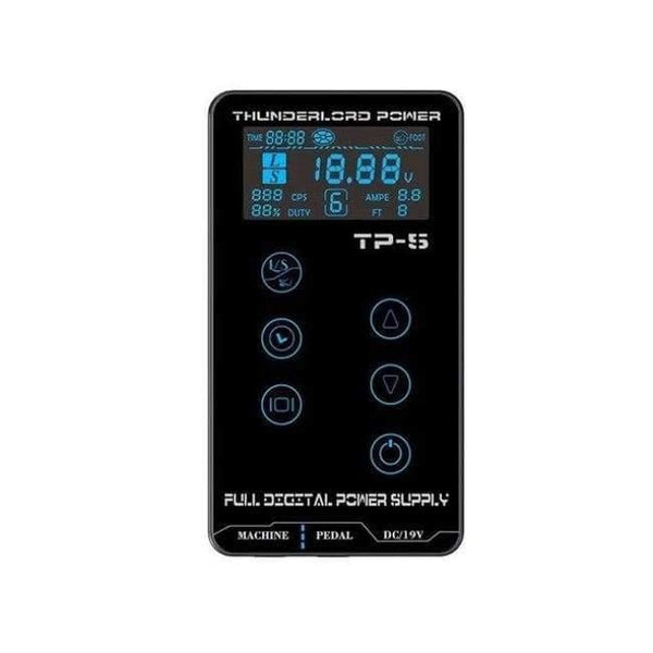 Planet Gates Blue Tattoo Power Supply Hurricane HP-2 Tattoo Machine Digital Dual LCD Display Tattoo Supplies Machines Free Shipping