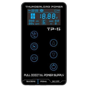 Planet Gates Blue Tattoo Power Supply Tatuagem For Tattoo Machines Touch Screen Source TP-5 Digital LCD Makeup Dual Tattoo Power Supplies