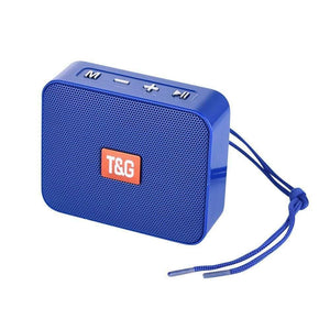 Planet Gates Blue TG166 Bluetooth Portable Wireless Speaker Hot Outdoor Square 2020 New Subwoofer Mini Speaker Hands-free Support FM Radio TF Card