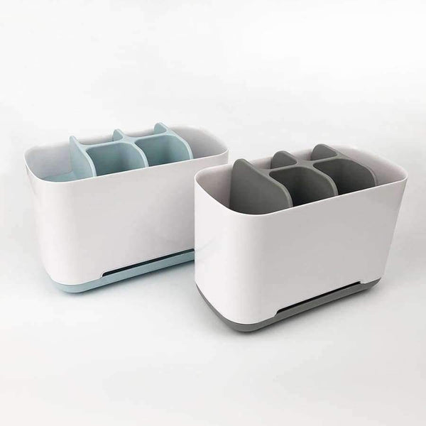 Planet Gates Blue Toothbrush & Toothpaste Storage Holder Cup Toothbrush Organizer Box Case Bathroom Accessories Toothpaste Dispenser Holder