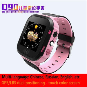 Planet Gates Blue-touch-photo Watch Smart watch GPS dual positioning watch    Multi-language children's watch