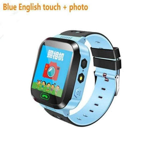 Planet Gates Blue-touch-photo Watch Smart watch GPS dual positioning watch    Multi-language children's watch