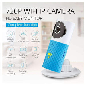 Planet Gates Blue TRINIDAD WOLF Dog Wireless Baby Monitor 720P Security Night Vision Baby Camera Motion Detection Two-Way Audio Baby Video Nanny