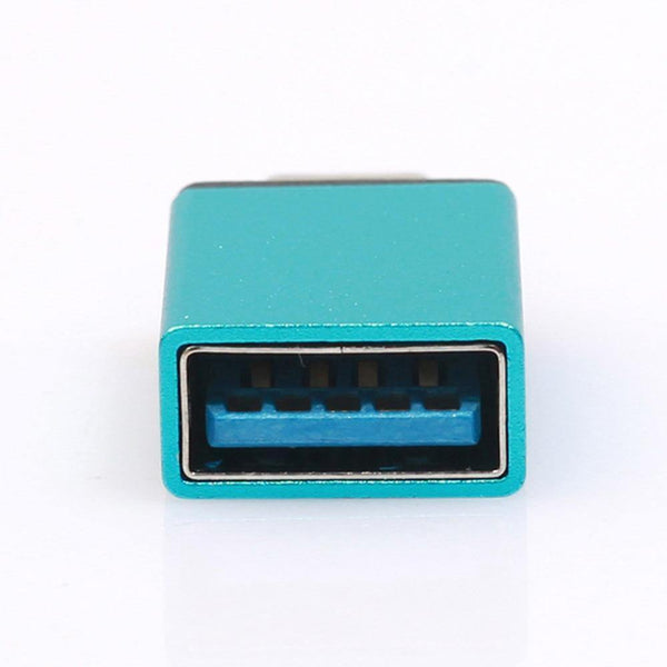 Planet Gates Blue Type-C To USB OTG Mini Adapter 3.0 Converte For Samsung Galaxy Note8 Cell Phone Accessories Charger Adapters