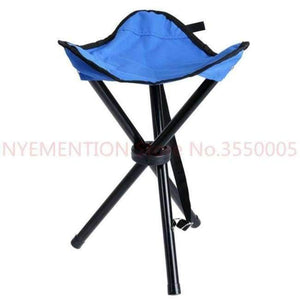 Planet Gates Blue Ultralight Folding Fishing Chair Seat for Outdoor Camping Leisure Picnic Beach Chair Portable Fishing 1pcs
