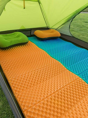Planet Gates Blue Ultralight Folding Outdoor Foam Camping Tent Mattress Beach Picnic Hiking Sleeping Mat Backpacking Sleeping Pad