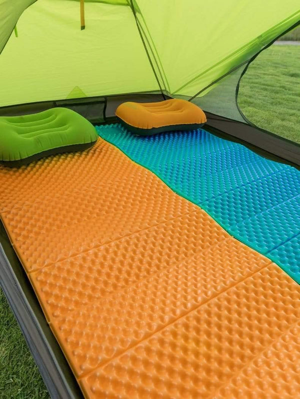 Planet Gates Blue Ultralight Folding Outdoor Foam Camping Tent Mattress Beach Picnic Hiking Sleeping Mat Backpacking Sleeping Pad