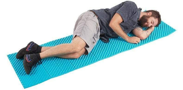 Planet Gates Blue Ultralight Folding Outdoor Foam Camping Tent Mattress Beach Picnic Hiking Sleeping Mat Backpacking Sleeping Pad