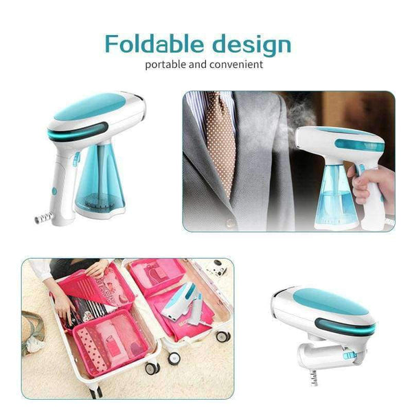 Planet Gates Blue / United States TINTON LIFE Mini Handheld Portable Garment Steamer Travel Electric Steam Brush Iron for Clothes Ironing Machine Home Appliances