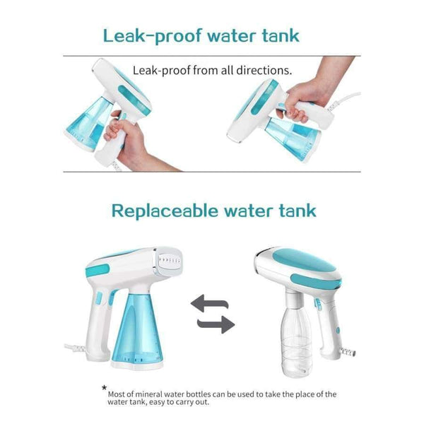 Planet Gates Blue / United States TINTON LIFE Mini Handheld Portable Garment Steamer Travel Electric Steam Brush Iron for Clothes Ironing Machine Home Appliances