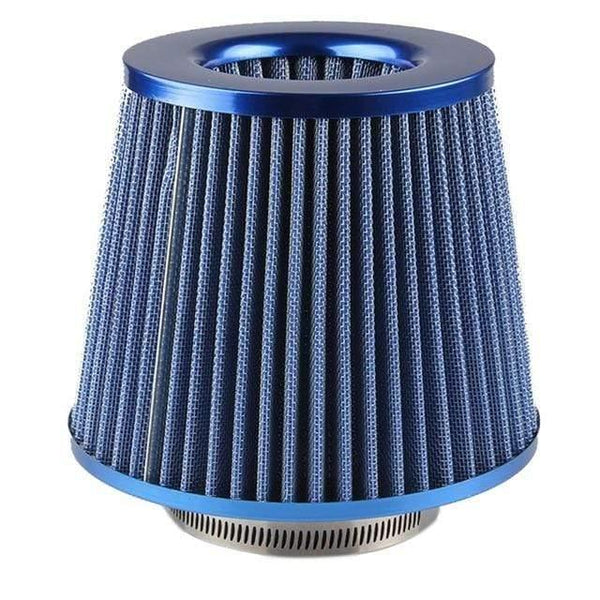 Planet Gates Blue Universal Car Air Filter Vehicle Modified High Flow Mesh Cone Cold Air Intake Accessories CSL2018