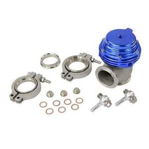 Planet Gates Blue VR - 38mm External Wastegate V-Band Flanged Turbo Waste Gate For Supercharge Turbo Manifold VR5831