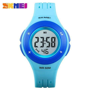 Planet Gates Blue watch Kids Watch LED Sport Style Children Watches Boy Girl Fashion Digital Watch 5Bar Waterproof Watch montre enfant 1455