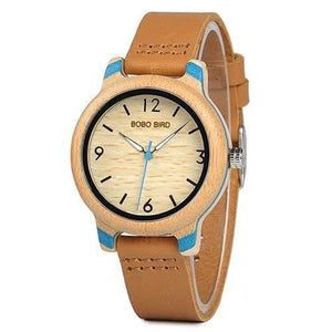 Planet Gates Blue Watch Lady Lovers' Bamboo Watches Relogio Feminino Analog Quartz Casual Wristwatches Handmade wooden watch W-aQ22 DROP Shipping