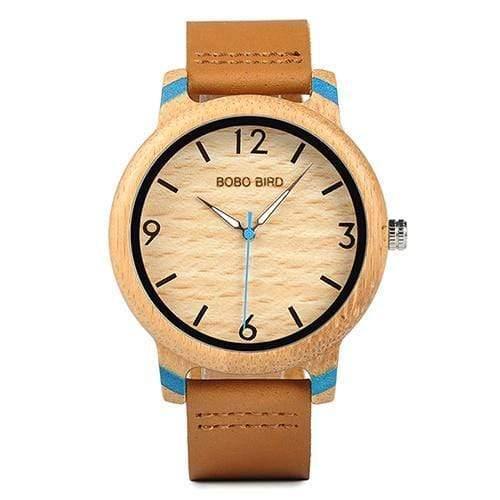 Planet Gates Blue Watch Men Lovers' Bamboo Watches Relogio Feminino Analog Quartz Casual Wristwatches Handmade wooden watch W-aQ22 DROP Shipping