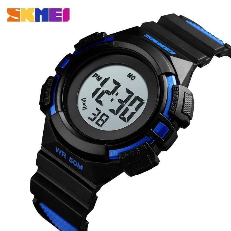 Planet Gates Blue watch Outdoor Sport Kids Watches Sports Digital Wristwatches Fashion Life Waterproof PU Wristband Children Watch relogio 1485