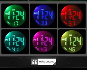 Planet Gates Blue watch Outdoor Sport Kids Watches Sports Digital Wristwatches Fashion Life Waterproof PU Wristband Children Watch relogio 1485