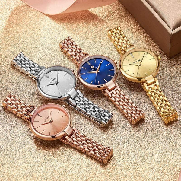 Planet Gates Blue Watches Women Quartz Watch Ladies Brand Fashion Waterproof Bracelet Wrist Watch Female Clock Relogio Feminino