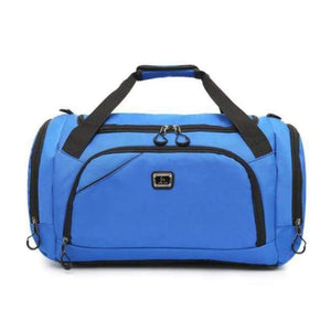Planet Gates Blue Waterproof Men Sports Gym Bag New Leisure Yoga Fitness Shoulder Bag Women Travel Handbag Training Portable Duffle Bags