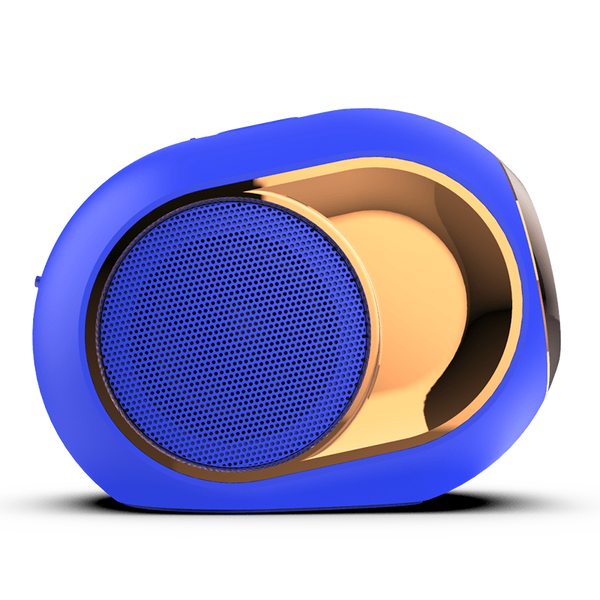 Planet Gates Blue Wireless TWS X6 Bluetooth Speaker Portable Outdoor Loudspeaker Intelligent Noise Reduction Subwoofer Support TF U Disk FM Radio