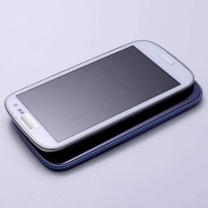 Planet Gates blue with frame LCD For Samsung Galaxy S3 LCD Display Touch Screen Digitizer Replacement For SAMSUNG Galaxy S3 Neo I9300i I9308i I9301i