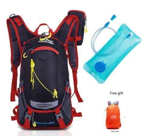 Planet Gates blue with water bag 18L Waterproof Backpack outdoor sport backpack water bag camping hiking cycling water backpack