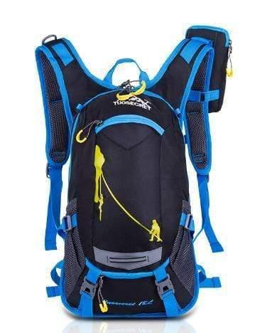 Planet Gates blue with water bag 18L Waterproof Backpack outdoor sport backpack water bag camping hiking cycling water backpack