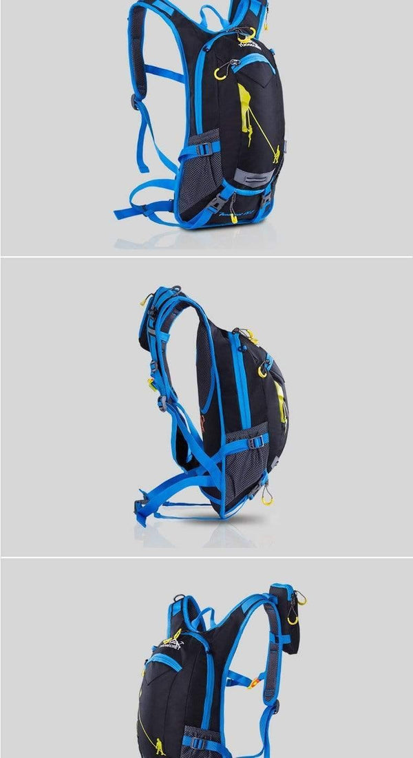 Planet Gates blue with water bag 18L Waterproof Backpack outdoor sport backpack water bag camping hiking cycling water backpack