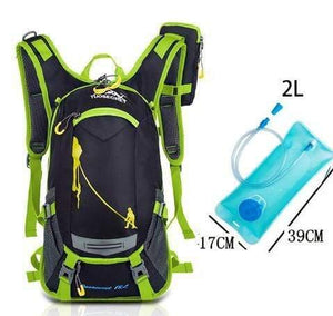 Planet Gates blue with water bag 18L Waterproof Backpack outdoor sport backpack water bag camping hiking cycling water backpack