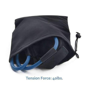 Planet Gates Blue Women Booty Butt Resistance Band Pedal Exerciser Fitness Belt Build Lift Glutes & Lower Body Muscles Shape System 20-40lbs