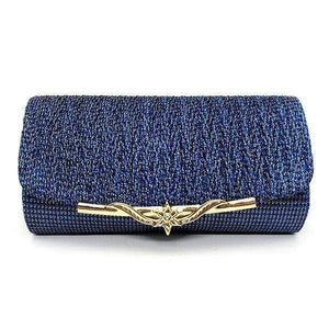 Planet Gates blue Women Evening Bag  Party Banquet Glitter Bag For Women Girls Wedding Clutches Handbag Chain Shoulder Bag Bolsas Mujer
