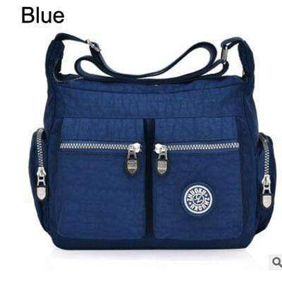 Planet Gates Blue Women Top-handle Shoulder Bag Designer Handbag Famous Brand Nylon Female Casual Shopping Tote Hobos Crossbody Bag Messenger Bags