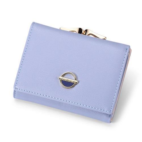 Planet Gates Blue Women Wallets Coin Purse Wallet Small Brand Design High Quality PU Leather Short Wallet Female Purse Card Holder Red