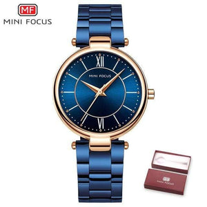 Planet Gates Blue Women Watches Waterproof Fashion Ladys Watch for Woman Ladies Wrist Watch Relogio Feminino Montre Femme