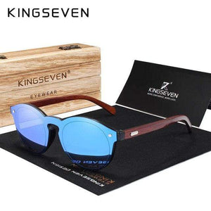 Planet Gates Blue Wooden / China / Original Natural Handmade Wood Sunglasses UV400 Men Sun Glasses Women Brand Design Original Rosewood Eyewear Oculo