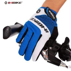 Planet Gates Blue / XL Outdoor Sport Gloves Full Finger Gel Padded Bicycle Cycling Gloves Men's Ski Climbing Running Gloves Bike Accessories