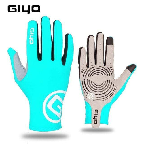 Planet Gates Blue / XL Touch Screen Long Full Fingers Gel Sports Cycling Gloves Women Men Bicycle Gloves Mtb Road Bike Riding Racing Gloves