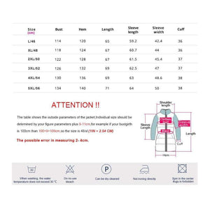 Planet Gates blue / XL Women's Coat Warm Winter Jacket Real Rabbit Fur Collar / Sleeve Removable Windbreaker Plus Fat Jacket SnowClassic