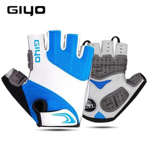 Planet Gates Blue / XS / China Bicycle Gloves Half Finger Outdoor Sports Gloves For Men Women Gel Pad Breathable MTB Road Racing Riding Cycling Gloves DH