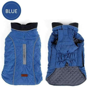 Quality Dog Clothes Quilted Dog Coat Water Repellent Winter Dog Pet Jacket Vest Retro Cozy Warm Pet Outfit Clothes Big Dogs - Planet Gates