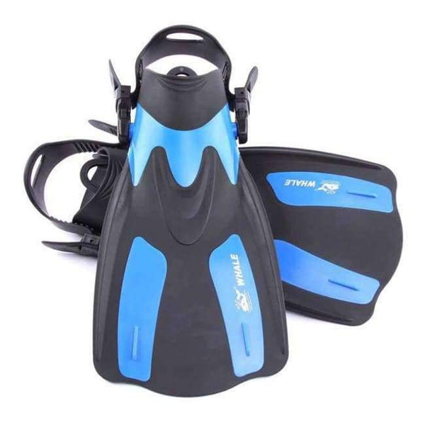 Swim Fins Adult Short Scuba Snorkeling Shoes Swimming Fins Trek Foot Flipper Diving Flippers Diving Fins with Heel