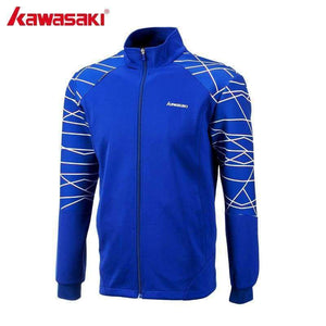 Planet Gates Blue / XXL Kawasaki Autumn Mens Sports Jacket Windproof Breathable Comfort Fitness Badminton Tennis Jackets