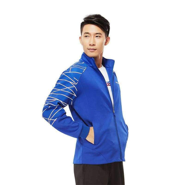 Planet Gates Blue / XXL Kawasaki Autumn Mens Sports Jacket Windproof Breathable Comfort Fitness Badminton Tennis Jackets