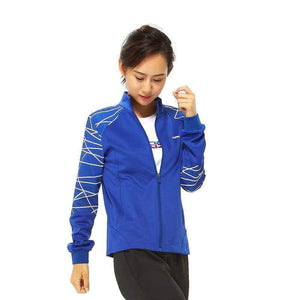 Planet Gates Blue / XXL Kawasaki Brand Autumn Women Ladies Sports Jackets Windproof Warm Breathable Professional Tennis Badminton Gym Jacket JK-172805