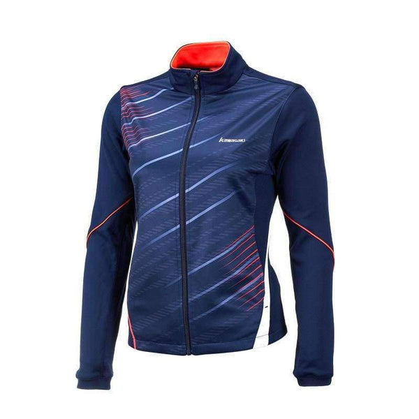 Planet Gates Blue / XXL Kawasaki Sport Jacket Women Running Fitness Tennis Jackets 100% Polyester Breathable Quick Dry Blue Quality Clothing