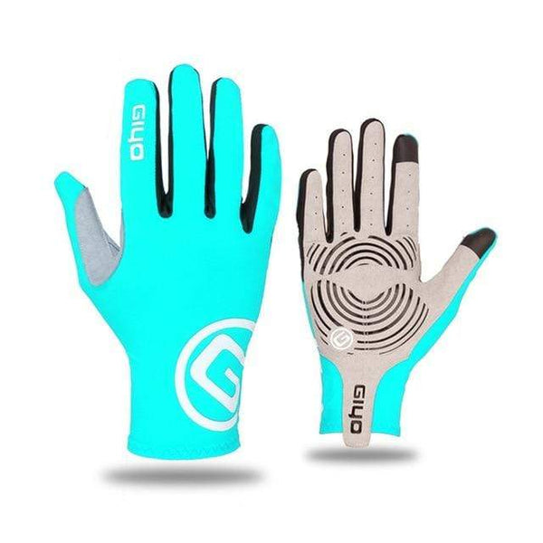 Planet Gates Blue / XXL Touch Screen Long Full Fingers Gel Sports bike Cycling Gloves MTB Road Bike Riding Racing Gloves Women Men Bicycle Gloves